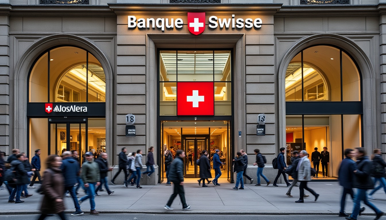 Illustration: Découvrir les acteurs incontournables du secteur bancaire en Suisse
