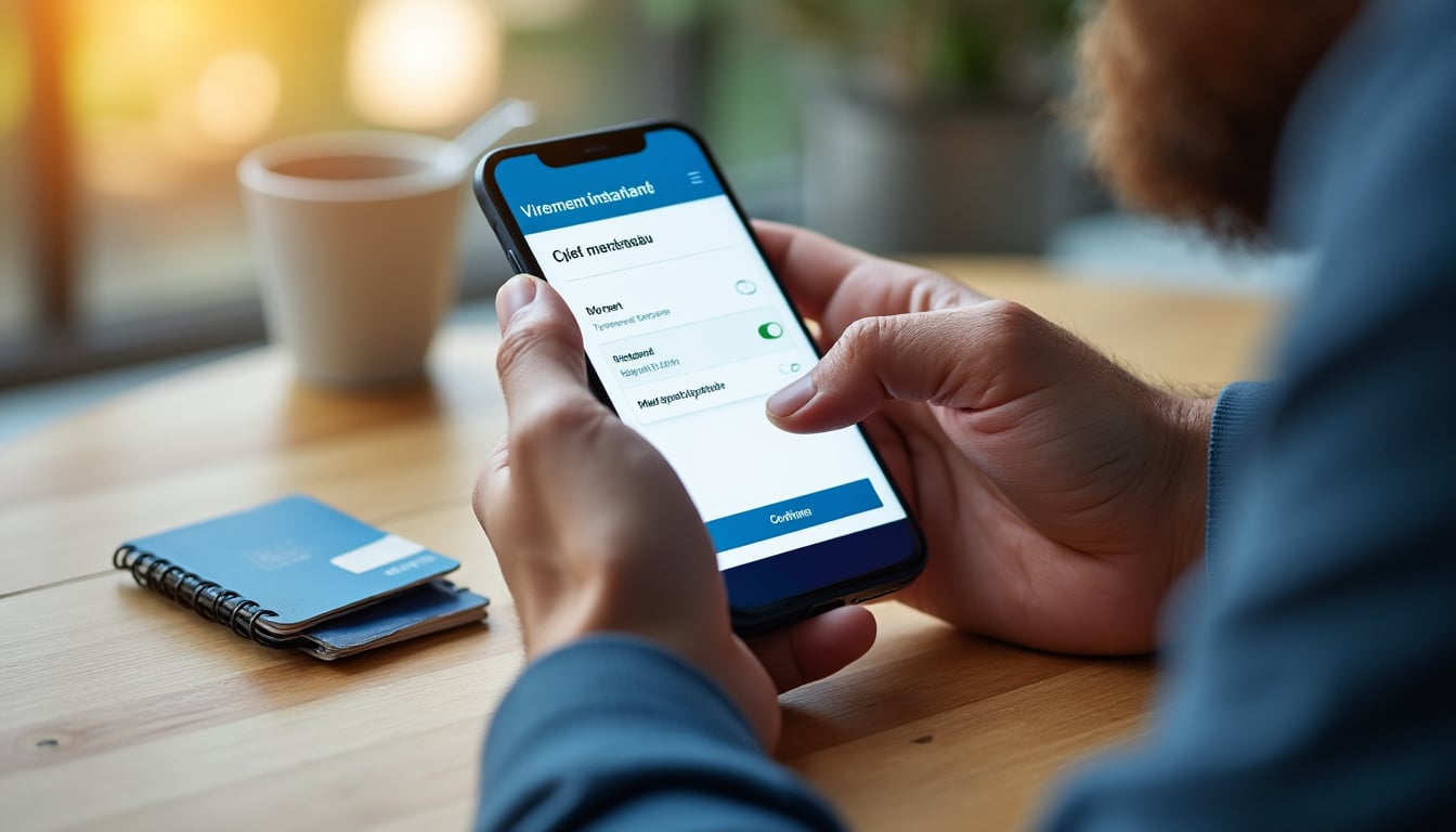 Illustration: Comprendre le fonctionnement du virement instantané dans votre banque